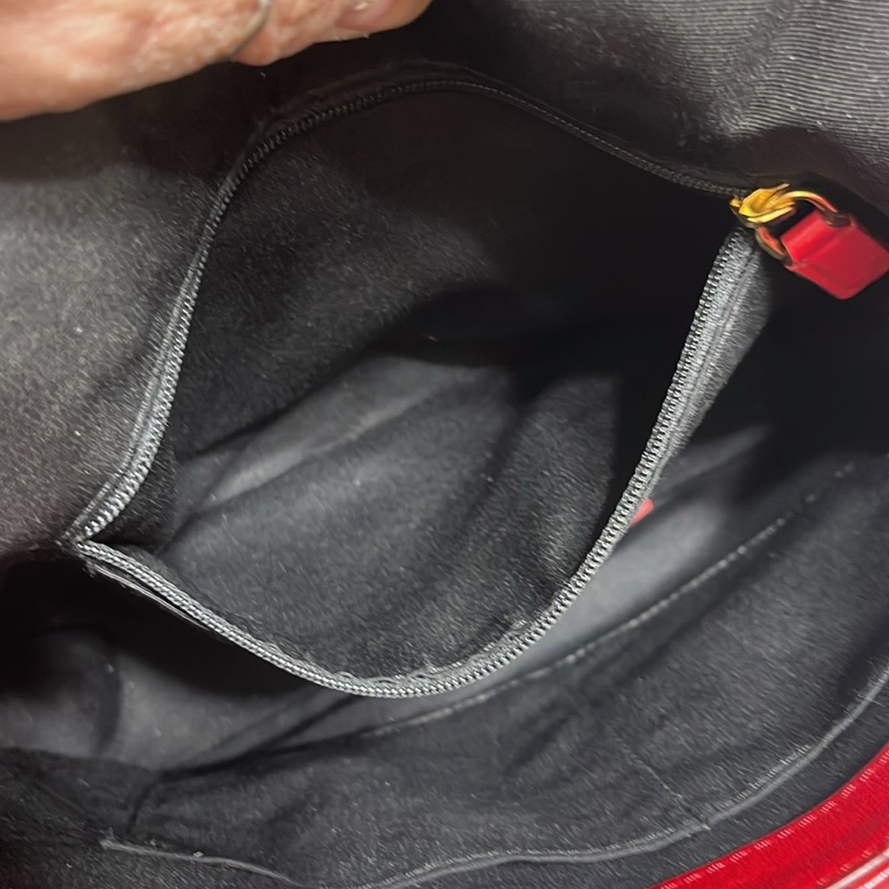 Marc Jacob’s Red Leather Empire City Crossbody Purse - Picture 7 of 15